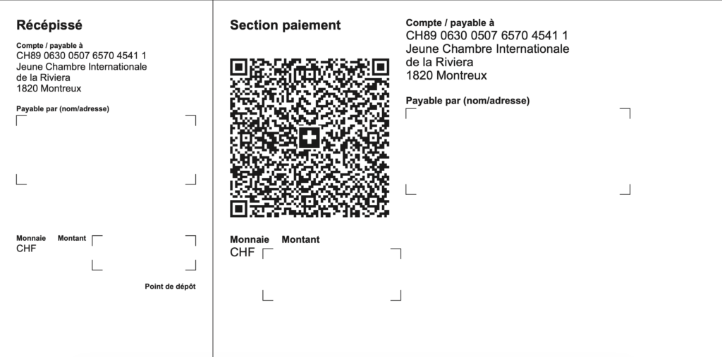 QR facture Laccessible